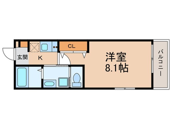 リアコート塚本の物件間取画像